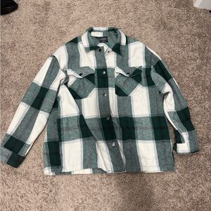 Men's Green Plaid Jacket